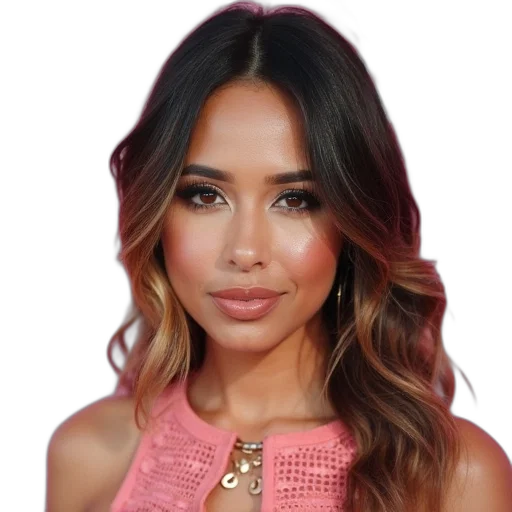 hair, face, jewelry, photorealistic transparent PNG cut-out