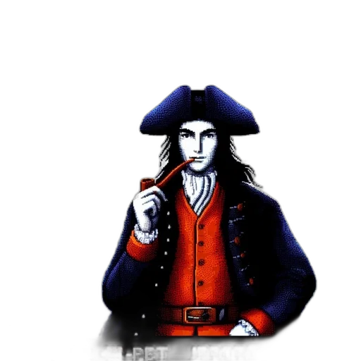 jacket, staff, cartoon, fantasy art transparent PNG cut-out