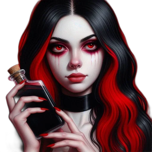 face, staff, fantasy art, comic book art transparent PNG cut-out
