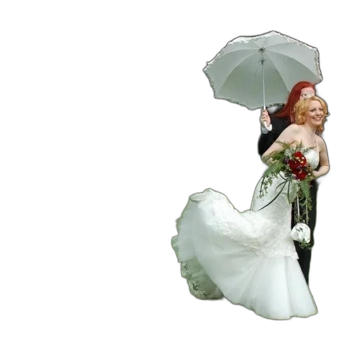 umbrella, dress, crown, jewelry transparent PNG cut-out