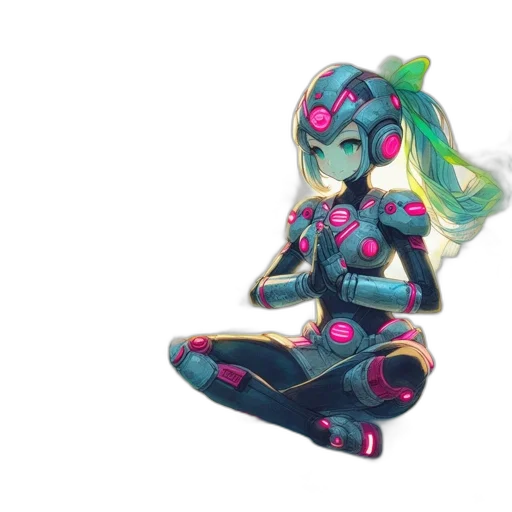 robot, dress, jewelry, weapon transparent PNG cut-out