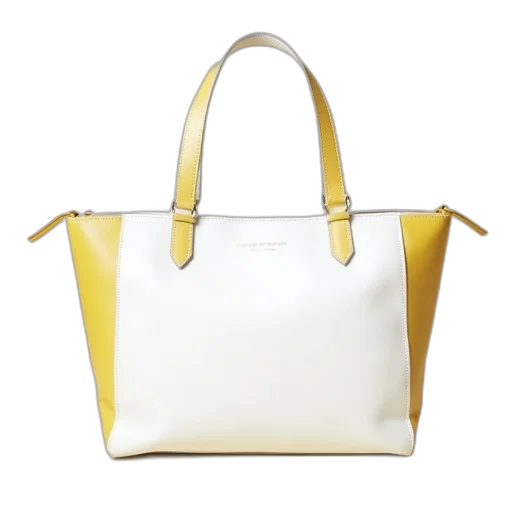 womens, white, leather, handbag transparent PNG cut-out
