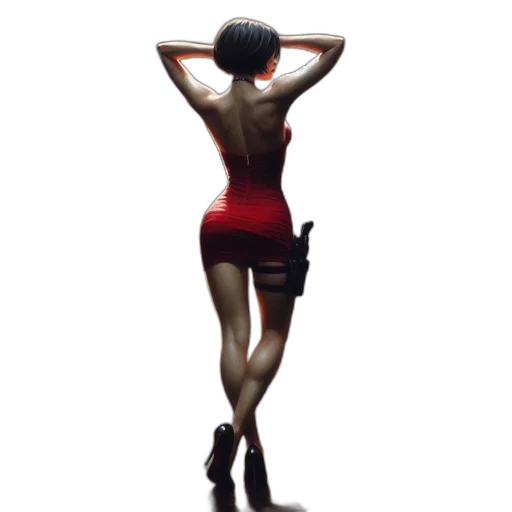 dress, staff, weapon, concept art transparent PNG cut-out