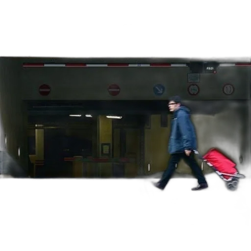 umbrella, jacket, car, shoes transparent PNG cut-out