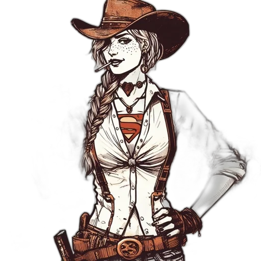staff, hat, comic book art, concept art transparent PNG cut-out