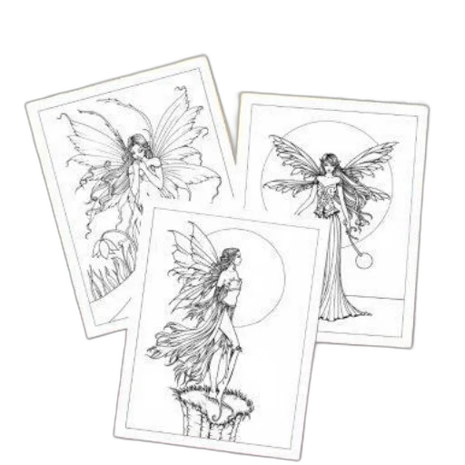 concept art, coloring, book, cover transparent PNG cut-out