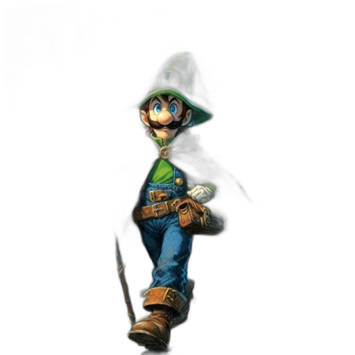 staff, sword, weapon, hat transparent PNG cut-out