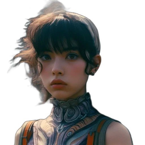 face, dragon, robot, weapon transparent PNG cut-out