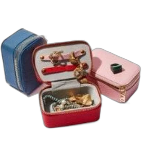 jewelry, three, colorful, boxes transparent PNG cut-out