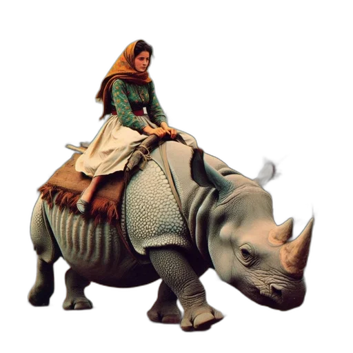 animal, concept art, 3d render, fantasy art transparent PNG cut-out