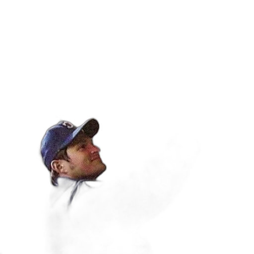 hat, face, staff, creature transparent PNG cut-out