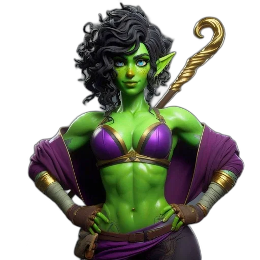 staff, fantasy art, concept art, comic book art transparent PNG cut-out