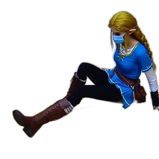 mask, staff, jacket, sword transparent PNG cut-out