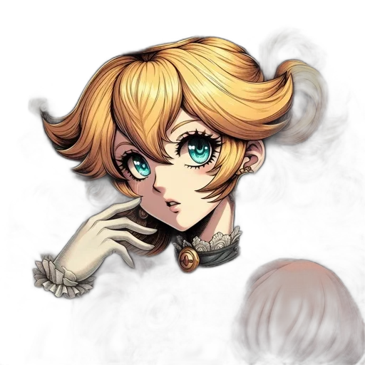 staff, face, mask, fantasy art transparent PNG cut-out