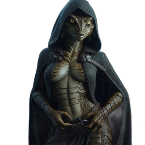 creature, dragon, jacket, concept art transparent PNG cut-out