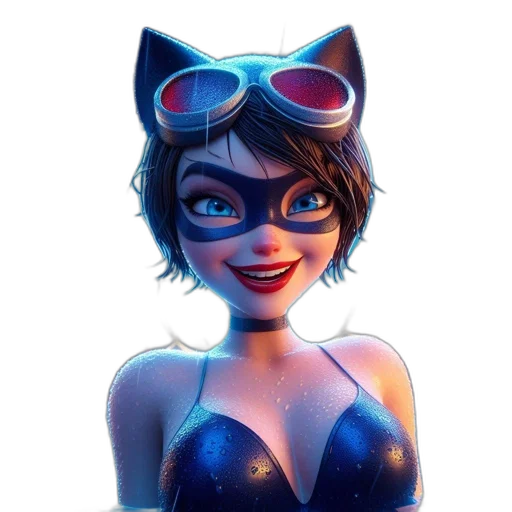 mask, comic book art, cartoon, concept art transparent PNG cut-out