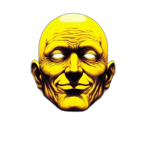 mask, face, creature, robot transparent PNG cut-out