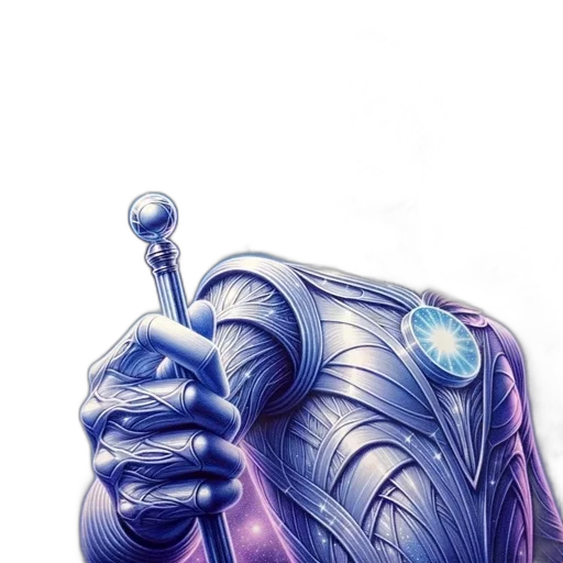 robot, staff, sword, weapon transparent PNG cut-out