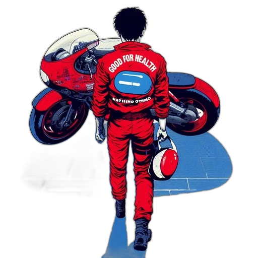 jacket, pixel art, concept art, comic book art transparent PNG cut-out