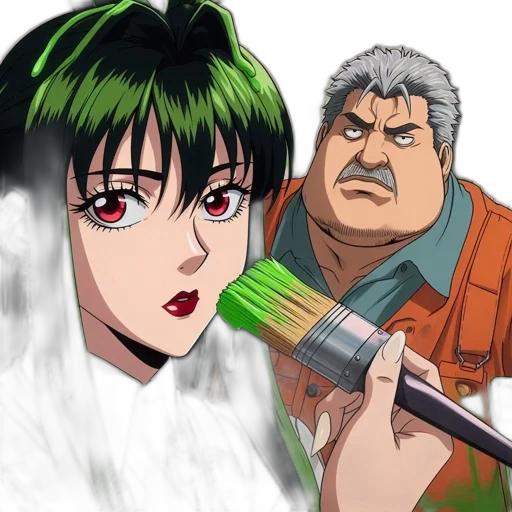 weapon, staff, sword, anime transparent PNG cut-out