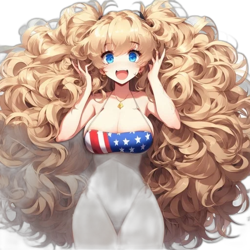 hair, dress, anime, pixel art transparent PNG cut-out