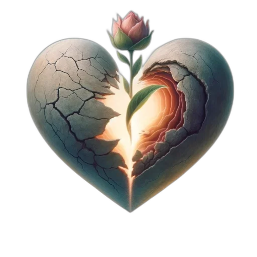 flower, watercolor, concept art, photorealistic transparent PNG cut-out