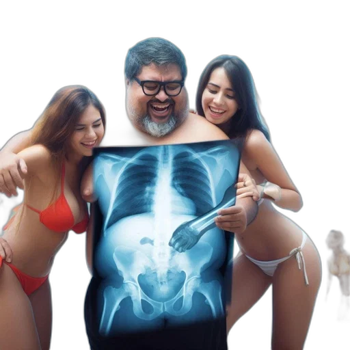 robot, animal, man, two transparent PNG cut-out