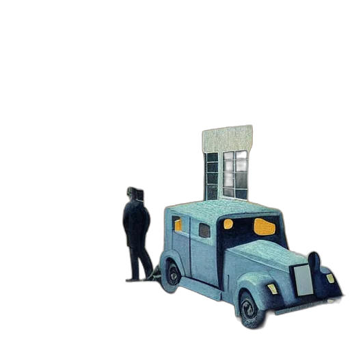 car, robot, furniture, building transparent PNG cut-out