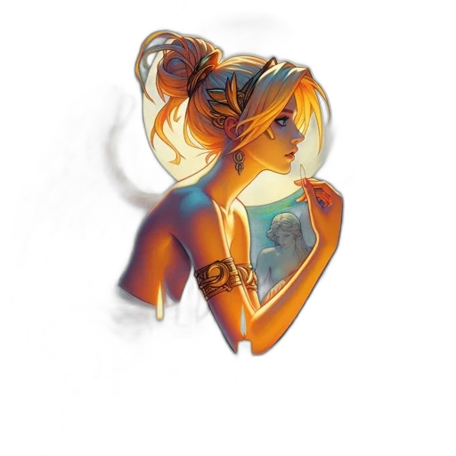jewelry, mask, robot, dress transparent PNG cut-out