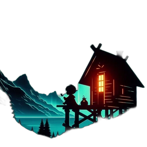 concept art, pixel art, 3d render, fantasy art transparent PNG cut-out