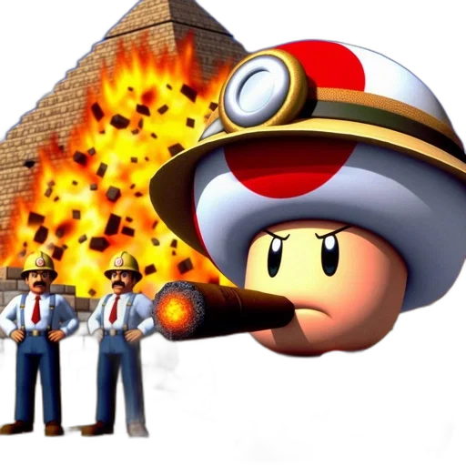 hat, weapon, staff, mask transparent PNG cut-out