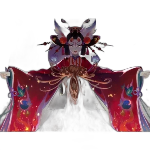crown, dragon, mask, staff transparent PNG cut-out