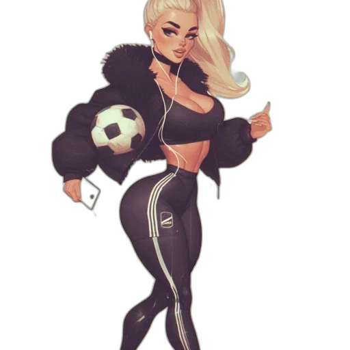 jacket, cartoon, concept art, fantasy art transparent PNG cut-out