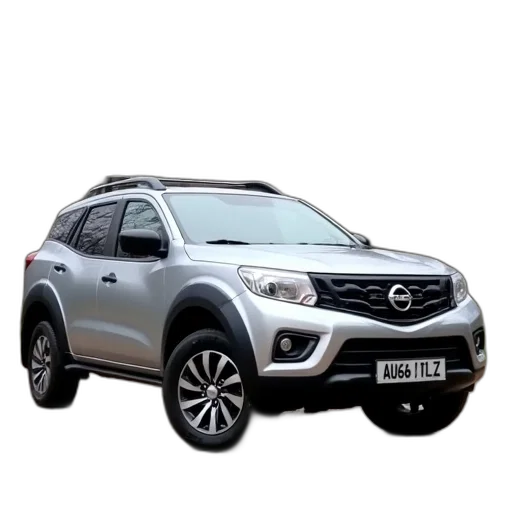 car, 3d render, silver, suv transparent PNG cut-out