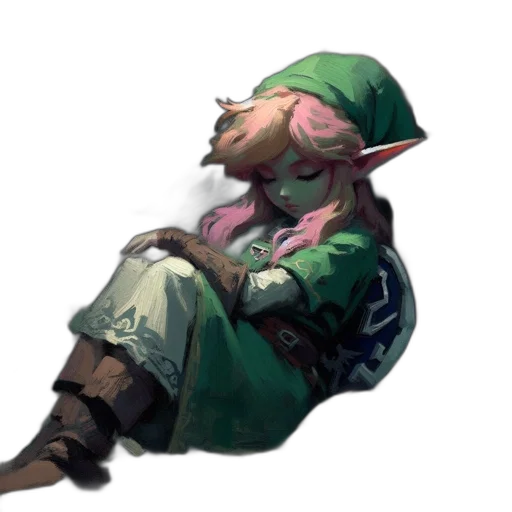 hat, staff, jacket, weapon transparent PNG cut-out