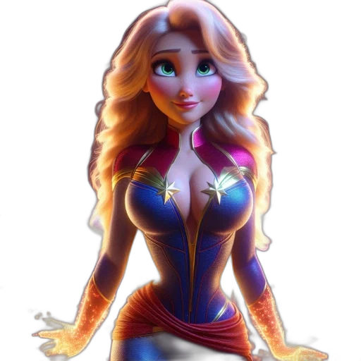 dress, crown, comic book art, cartoon transparent PNG cut-out