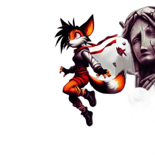 concept art, fantasy art, pixel art, comic book art transparent PNG cut-out