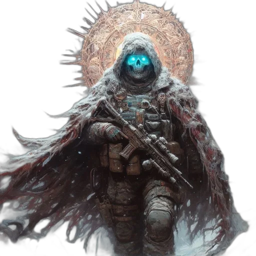 robot, sword, staff, weapon transparent PNG cut-out