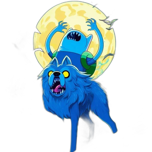 creature, staff, animal, dragon transparent PNG cut-out