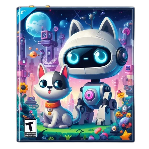 concept art, vibrant, artwork, featuring transparent PNG cut-out