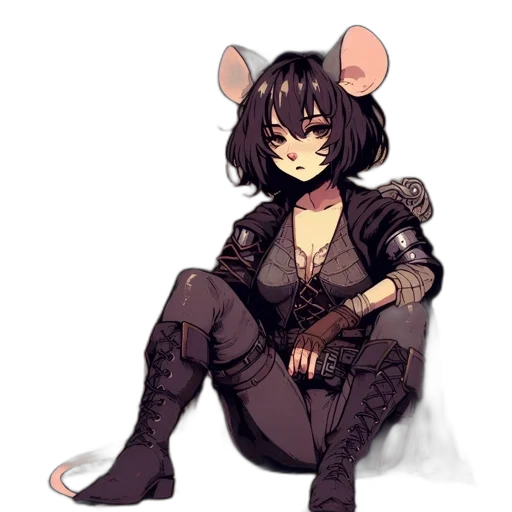 jacket, animal, staff, mask transparent PNG cut-out