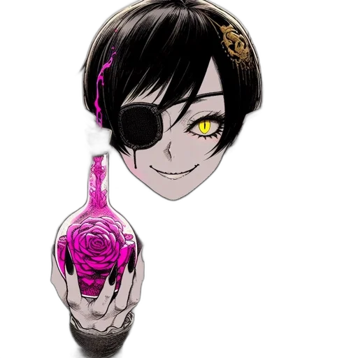 mask, jewelry, weapon, bottle transparent PNG cut-out