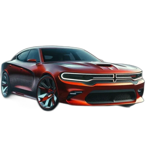 car, photorealistic, concept art, 3d render transparent PNG cut-out
