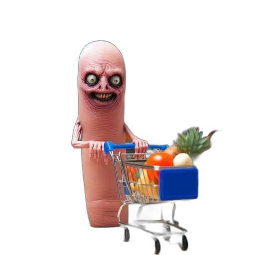 robot, food, creature, animal transparent PNG cut-out