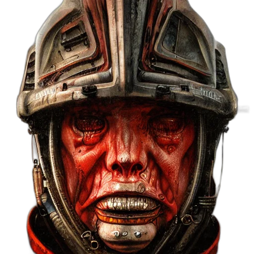 face, mask, robot, concept art transparent PNG cut-out