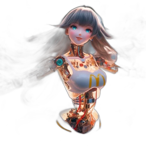 robot, staff, jewelry, mask transparent PNG cut-out