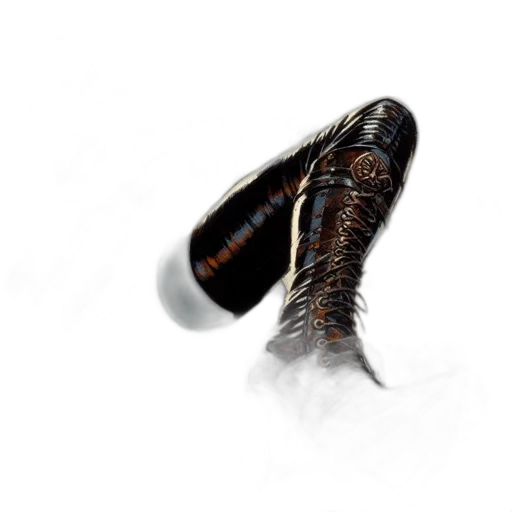 shoes, weapon, sword, hair transparent PNG cut-out