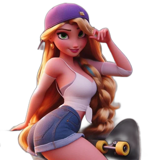 hat, dress, cartoon, concept art transparent PNG cut-out