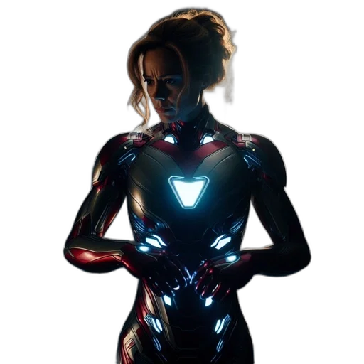 robot, dress, concept art, comic book art transparent PNG cut-out