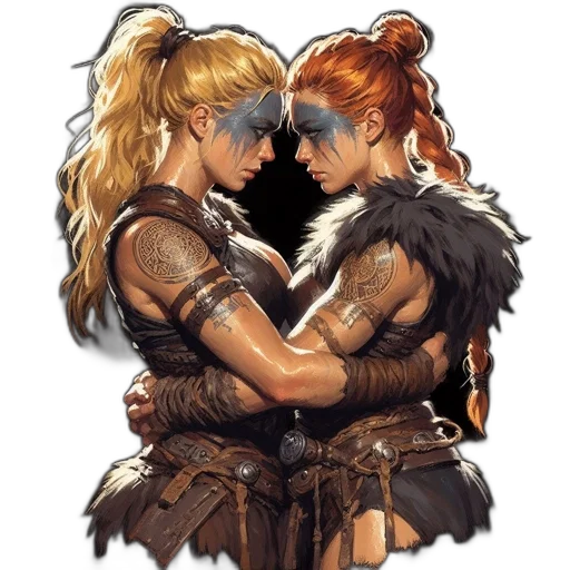fantasy art, concept art, comic book art, pixel art transparent PNG cut-out